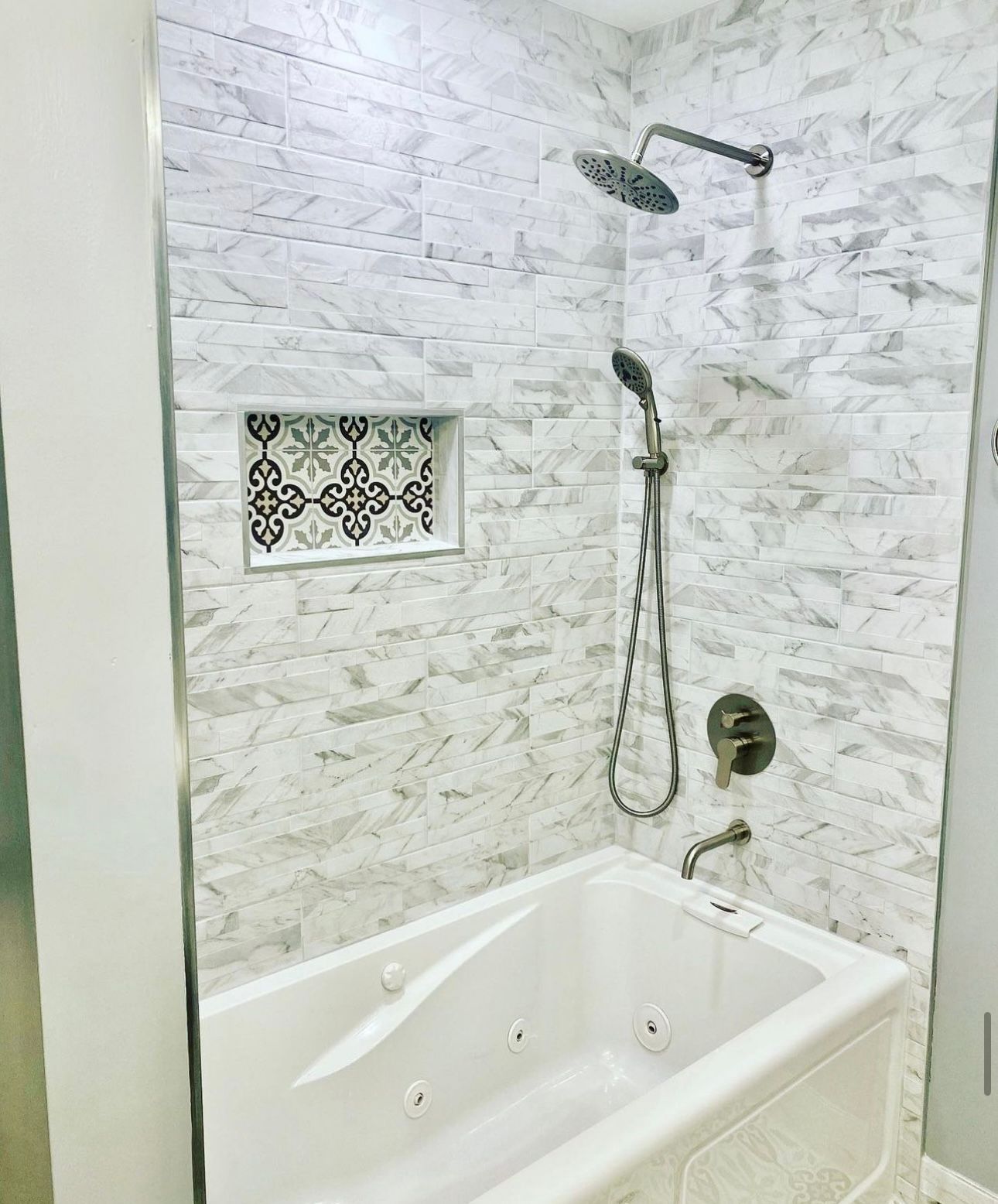 Bathroom remodel by Kaja Construction serving Birmingham