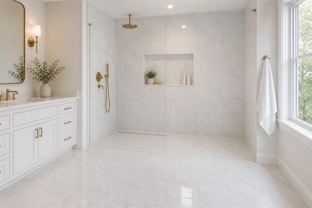 Zero-Entry Showers in Birmingham MI