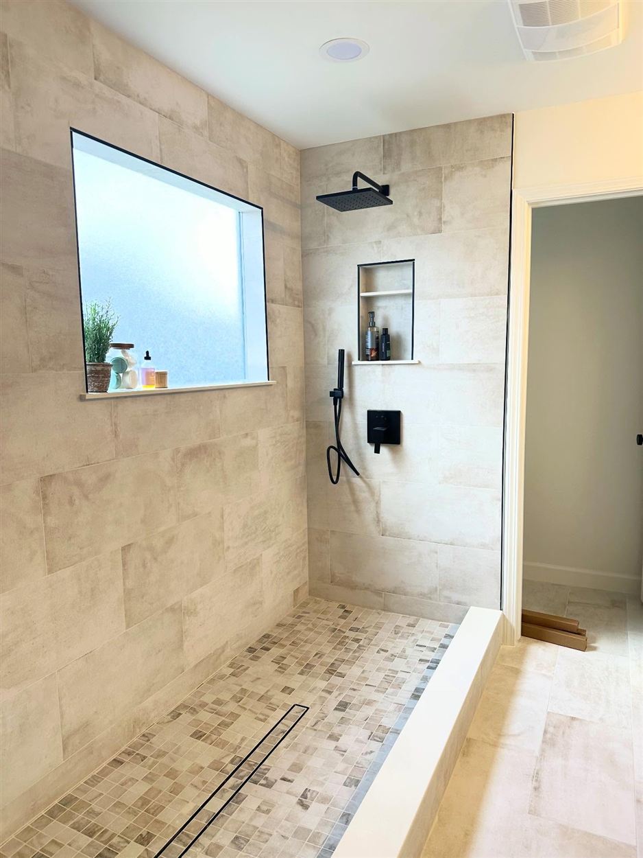 Shower area only